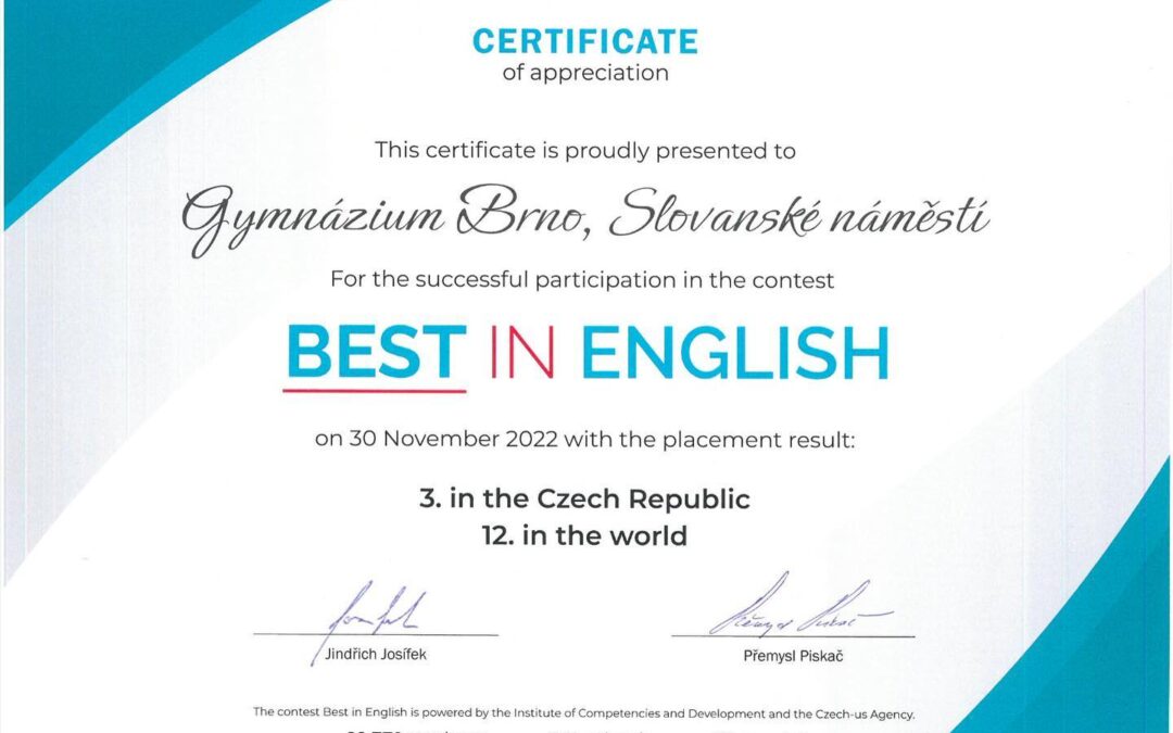 Best in English